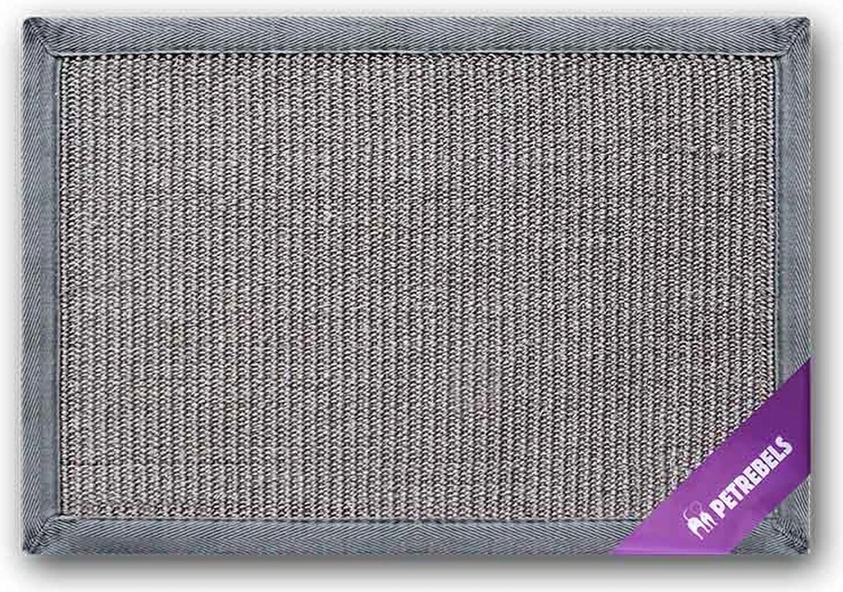 Petrebels Mastermat 60 Katten Krabmat - Grijs - 60 X 40 Cm - Zeer Sterk 1 Petrebels Mastermat 60 Katten Krabmat - Grijs - 60 X 40 Cm - Zeer Sterk
