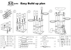 RHRQuality Corner Coon Krabpaal Voor Grote Katten - 60 X 56 X 151 Cm - Crème -Kattenbenodigdheden Winkel 1200x848 3