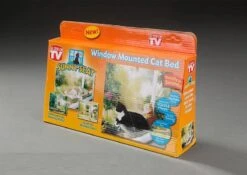 Merkloos Kattenhangmat – Hangmat Kat – Kattenmand Raam – Kattenkussen – Kattenbed – Poezenmand – Beige -Kattenbenodigdheden Winkel 1200x851 1