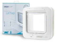 Sureflap Dierenluik Microchip S - Kattenluik - 20x20x7 Cm Wit -Kattenbenodigdheden Winkel 1200x858 4