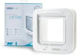 Sureflap Dierenluik Microchip S - Kattenluik - 20x20x7 Cm Wit -Kattenbenodigdheden Winkel 1200x861 4