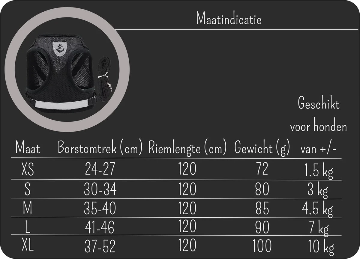 Merkloos Kittentuigje - Kattentuigje Reflecterend - Kattenharnas - Kattentuig Met Looplijn - Zwart - Maat XS 7 Merkloos Kittentuigje - Kattentuigje Reflecterend - Kattenharnas - Kattentuig Met Looplijn - Zwart - Maat XS - Afbeelding 7