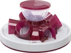 TRIXIE Kattenspeelgoed Tunnel Feeder Strategiespel - Blauw -Kattenbenodigdheden Winkel 1200x898 6