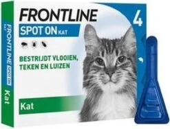Frontline Spot On - Kat -Tegen Vlooien En Teken - 4 Pipetten -Kattenbenodigdheden Winkel 1200x915