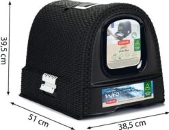 Curver Kattenbak - Antraciet - 51 X 38,5 X 39,5 Cm 27 Curver Kattenbak - Antraciet - 51 X 38,5 X 39,5 Cm -Kattenbenodigdheden Winkel 1200x922 9