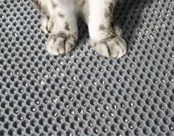 Nixnix - Kattenbakmat - 40 X 50 Cm - Waterdicht - Dubbele Laag - Honingraatstructuur - Uitloopmat - Placemat Kat - Schoonloopmat Kattenbak - Kattenbak Accessoires - Katten Grit Opvanger - Katten Mat -Kattenbenodigdheden Winkel 1200x941 3