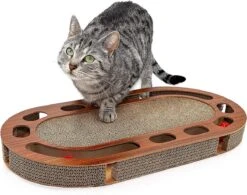 Pfotenolymp® Kattenspeelplaats 57 X 30 X 5 Cm - Interactief Kattenspeelgoed/krabplank Van Golfkarton - Krabplank - Voedselspeeltje Met Speelbal & Kattenkruid/krabplank Voor Katten 11 Pfotenolymp® Kattenspeelplaats 57 X 30 X 5 Cm - Interactief Kattenspeelgoed/krabplank Van Golfkarton - Krabplank - Voedselspeeltje Met Speelbal & Kattenkruid/krabplank Voor Katten -Kattenbenodigdheden Winkel 1200x948 4