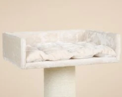 Krabpaal Voor Grote Katten Maine Coon Lounge Krabpaal - Beige - 60 X 60 X 120 Cm -Kattenbenodigdheden Winkel 1200x953 2