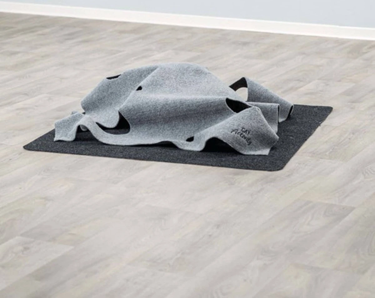Trixie Cat Activity Adventure Carpet Grijs 99x99 Cm 5 Trixie Cat Activity Adventure Carpet Grijs 99x99 Cm - Afbeelding 5