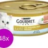 Gourmet Gold Mousse 85 G - Kattenvoer - 48 X Tonijn