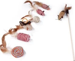 Make Life Beautiful® - Kattenspeeltjes Set - 7-delig - Kattenspeelgoed - Kattenhengel - Speelmuisjes - Kattenspeelgoed Set 21 Make Life Beautiful® - Kattenspeeltjes Set - 7-delig - Kattenspeelgoed - Kattenhengel - Speelmuisjes - Kattenspeelgoed Set -Kattenbenodigdheden Winkel 1200x969 1