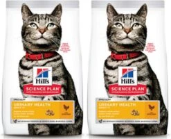 2x Hill's - Feline Adult Urinary Health Kip - Kattenvoer - 1.5kg