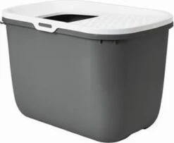 Savic Hop In - Kattenbak - Grijs - 58,5 X 39 X 39,5 Cm -Kattenbenodigdheden Winkel 1200x986 2