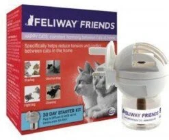 Feliway Friends - Startset - 1 Verdamper Met 1 Vulling - 48 Ml - Anti-conflict Voor Katten -Kattenbenodigdheden Winkel 1200x990