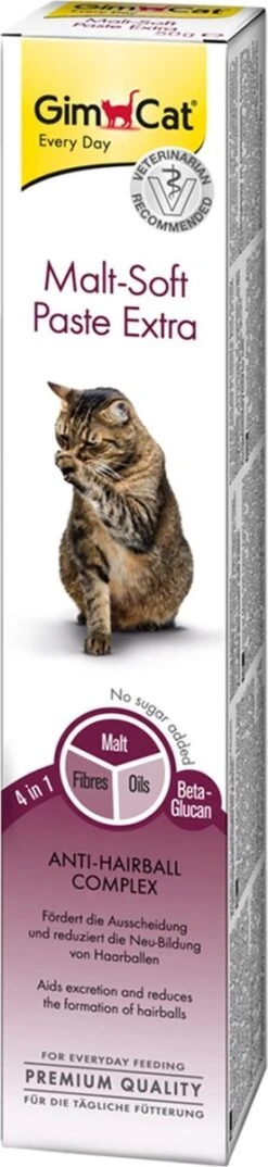 GimCat Haarbalpasta - Mout -100 G -Kattenbenodigdheden Winkel 276x1200