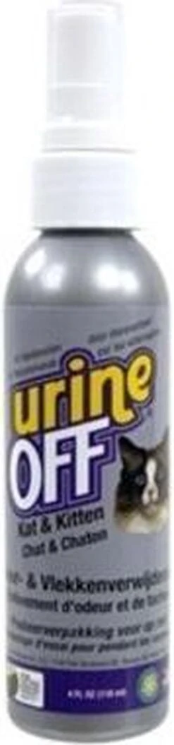 Urine Off - Geur En Vlekverwijderaar Voor Kitten En Kat Urine 118 Ml -Kattenbenodigdheden Winkel 281x1200