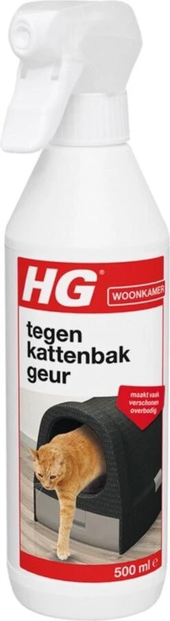 HG Tegen Kattenbakgeur - 500ml - Ongevaarlijk Voor Dier En Mens - Geurloos -Kattenbenodigdheden Winkel 329x1200 1