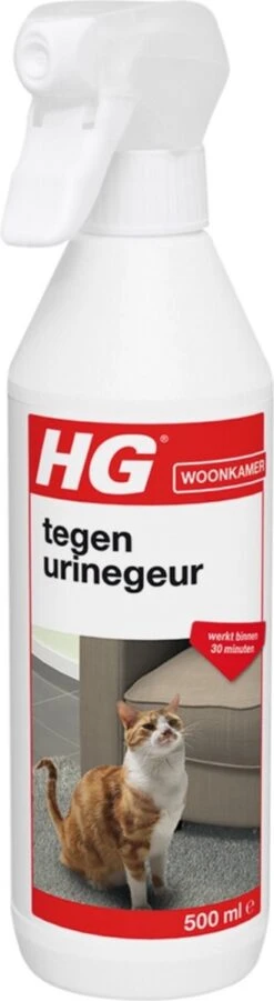 HG Tegen Urine Geur - 500 Ml - Effectief En Snel Resultaat - Neemt De Geur Definitief Weg -Kattenbenodigdheden Winkel 329x1200 2