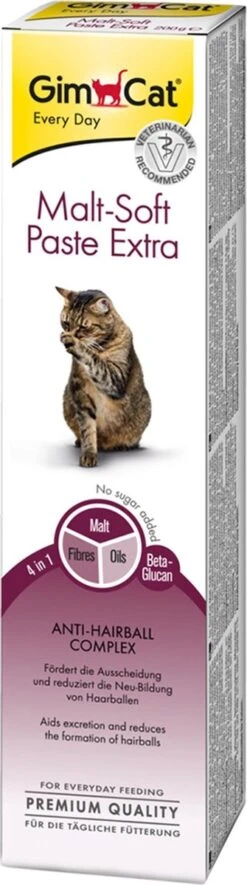 GimCat Haarbalpasta - Mout -100 G -Kattenbenodigdheden Winkel 335x1200