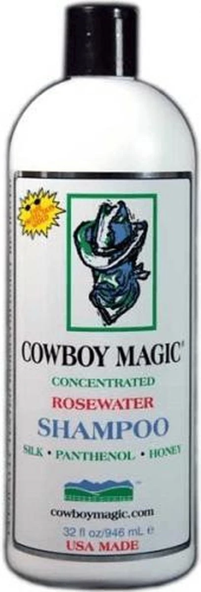 Cowboy Magic Rosewater Shampoo - 946 Ml 2 Cowboy Magic Rosewater Shampoo - 946 Ml - Afbeelding 2
