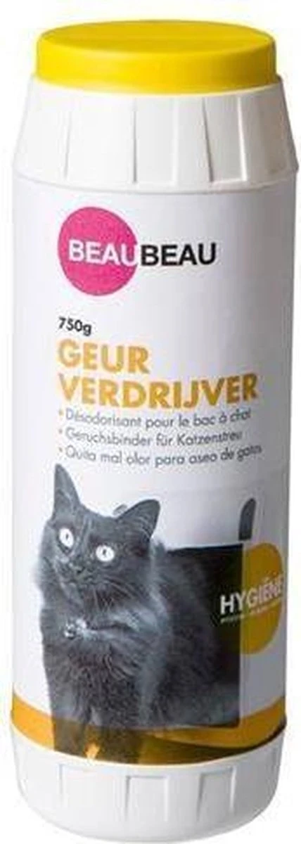 Beau Beau Kattenbak Geurverdrijver Lavendel - 750 G 2 Beau Beau Kattenbak Geurverdrijver Lavendel - 750 G - Afbeelding 2