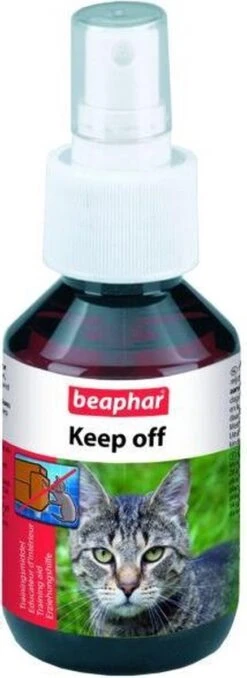 Beaphar Keep Off - Kat - 100 Ml -Kattenbenodigdheden Winkel 437x1200