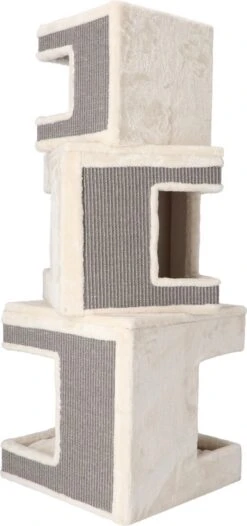 Adori Krabtoren Adele - Krabpaal - 48x48x128 Cm Wit Grijs 10 Adori Krabtoren Adele - Krabpaal - 48x48x128 Cm Wit Grijs -Kattenbenodigdheden Winkel 563x1200 1