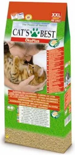 Cat's Best Oko Plus Korrels - Kattenbakvulling - 40 L -Kattenbenodigdheden Winkel 585x1200