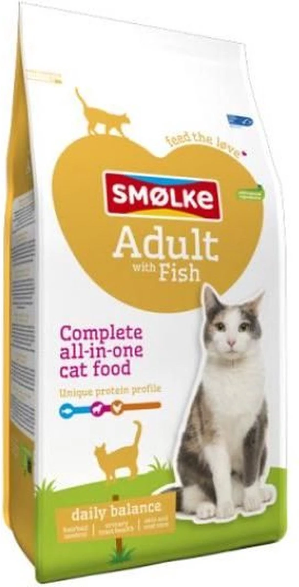 Smolke Adult Fish & Rice 4 Kg - Kat 18 Smolke Adult Fish & Rice 4 Kg - Kat - Afbeelding 18