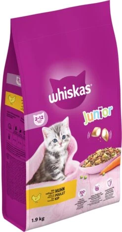 Whiskas Junior - Kattenbrokken - Kip - Zak 6 X 1,9 Kg -Kattenbenodigdheden Winkel 633x1200 1