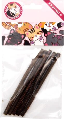 Make Me Purr Matatabi Sticks (5 Stuks) - Silver Vine Kattenkruid Stokjes - Catnip Effect Kauwstokjes - Kattensnack Kattensnoepjes - Kattenspeelgoed Kattenspeeltjes -Kattenbenodigdheden Winkel 646x1200