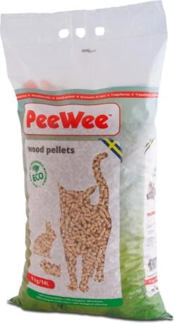 Peewee Houtkorrels Kattenbakvulling - 9 Kg (14l) -Kattenbenodigdheden Winkel 647x1200 2