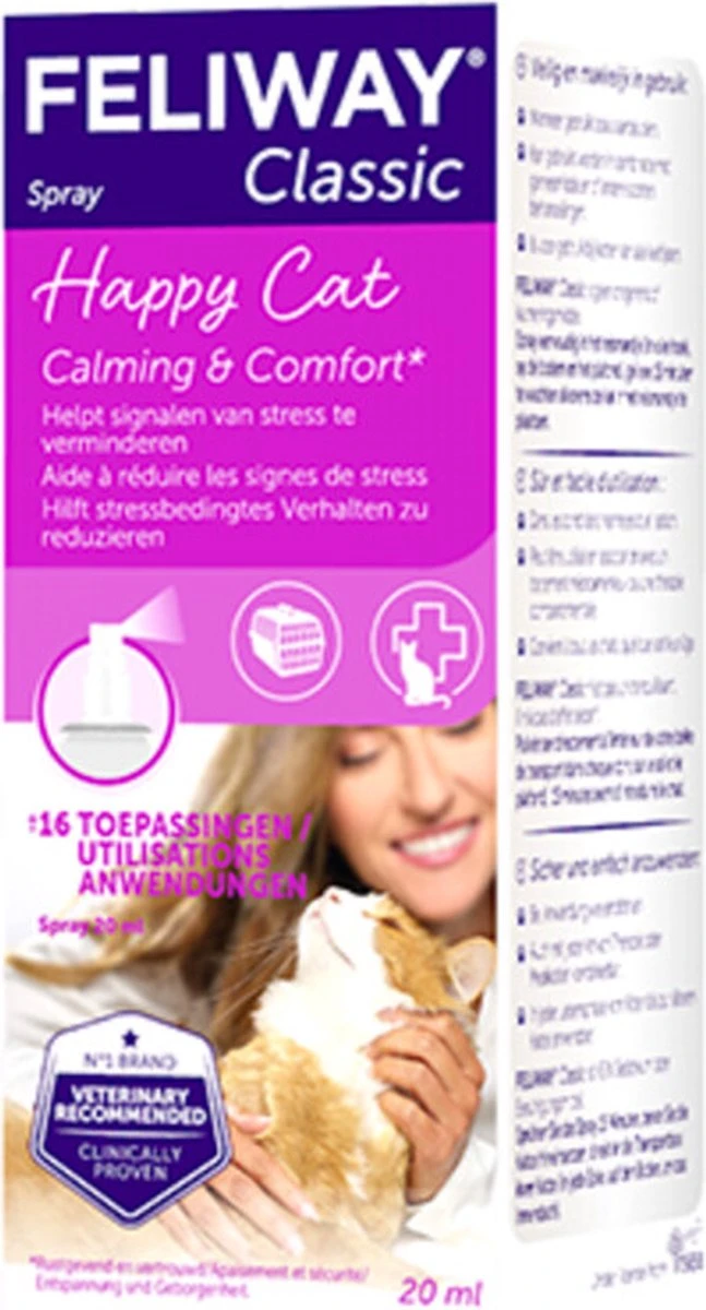 Feliway Spray - Kat - 20 Ml 8 Feliway Spray - Kat - 20 Ml - Afbeelding 8