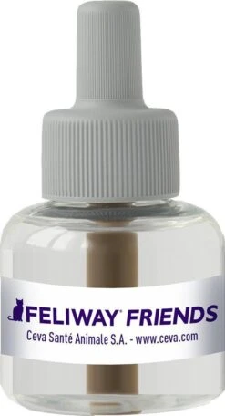 Feliway Friends - Navulling - 1 X 48 Ml - Anti-conflict Voor Katten -Kattenbenodigdheden Winkel 650x1200