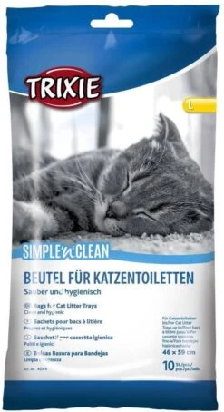 Trixie Kattenbakzak Simple'n'Clean L 10 Stuks -Kattenbenodigdheden Winkel 653x1200 4