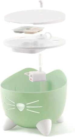 Catit Pixi Fountain - Kattendrinkbak - 20x20x16 Cm Groen -Kattenbenodigdheden Winkel 654x1200 3