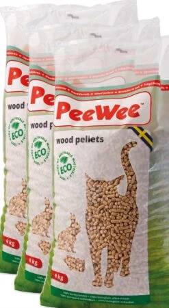 Peewee Houtkorrels Kattenbakvulling - 3 X 9 Kg (27 Kg, 42l) -Kattenbenodigdheden Winkel 658x1200 2