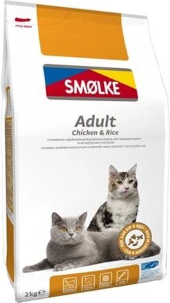 Smolke Adult Chicken & Rice 10 Kg - Kat -Kattenbenodigdheden Winkel 674x1200 1