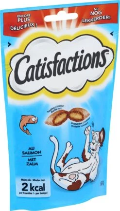Catisfactions Kattensnack - Zalm - 6 X 60 Gr 9 Catisfactions Kattensnack - Zalm - 6 X 60 Gr -Kattenbenodigdheden Winkel 684x1200