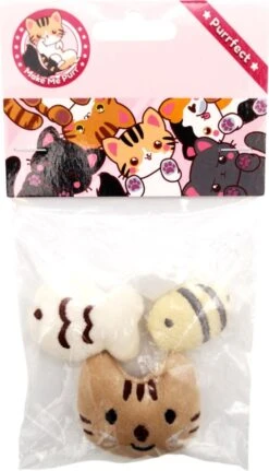 Make Me Purr Mini Dieren Set (3 Stuks) - Kattenspeeltjes Met Catnip Kattenkruid - Kattenspeelgoed - Speelgoed Voor Katten Vissen - Kat Speeltje Vis - Kitten Speeltjes Visjes -Kattenbenodigdheden Winkel 687x1200 2