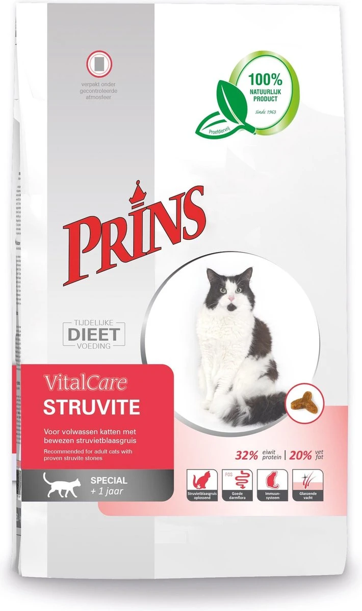 Prins VitalCare Struvite 5 Kg - Kat 1 Prins VitalCare Struvite 5 Kg - Kat
