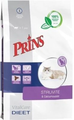 Prins VitalCare Dieetvoeding Struvite & Calciumoxalaat 5 Kg - Kat 21 Prins VitalCare Dieetvoeding Struvite & Calciumoxalaat 5 Kg - Kat -Kattenbenodigdheden Winkel 737x1200