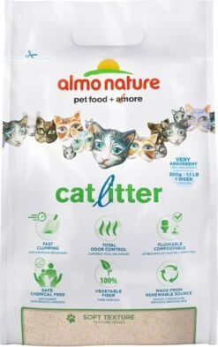 Almo Nature Zuinige Kattenbakvulling Klontvormend En Milieuvriendelijk - Inhoud 4,54 Kg -Kattenbenodigdheden Winkel 755x1200 1