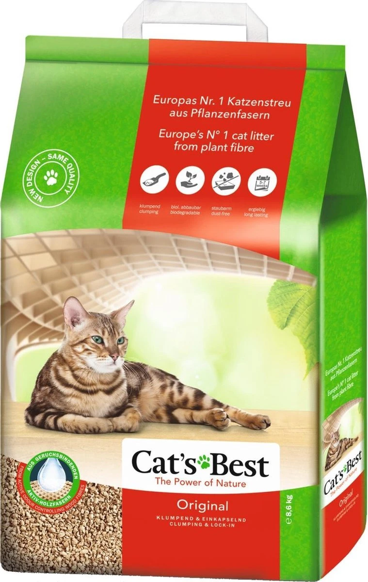 Cat's Best Original - Kattenbakvulling - 20 L 1 Cat's Best Original - Kattenbakvulling - 20 L