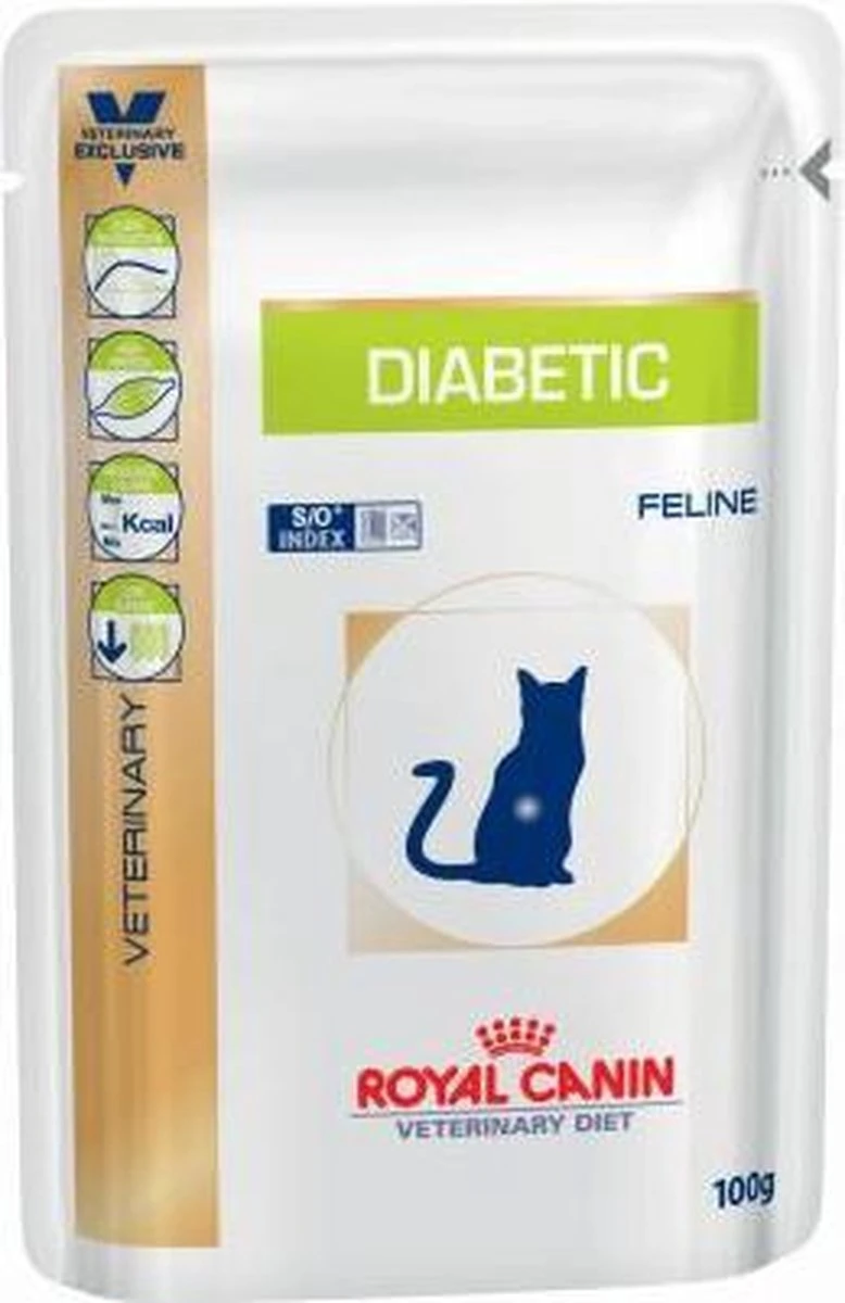 Royal Canin Diabetic Kat Natvoer 12x85 G 2 Royal Canin Diabetic Kat Natvoer 12x85 G - Afbeelding 2