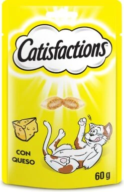 Catisfactions Kattensnoepjes - Kaas - Kattensnack - 60 G - 1 Zakje -Kattenbenodigdheden Winkel 780x1200 2