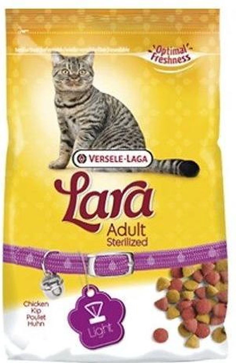 Lara Adult Sterilized - Kip & Eend - Kattenvoer - 10 Kg 5 Lara Adult Sterilized - Kip & Eend - Kattenvoer - 10 Kg - Afbeelding 5