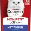 Gourmet Mon Petit Intense - Kattenvoer Natvoer - Vis - 24 X 50 Gr