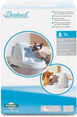 Petsafe Drinkwell Platinum - Drinkfontein - 5 L -Kattenbenodigdheden Winkel 790x1200 2
