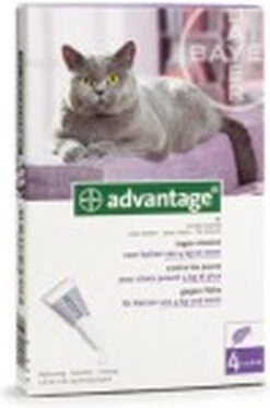 Bayer Anti Vlooienmiddel Advantage 80 > 4 Kg - 4 X 0,8 Ml 35 Bayer Anti Vlooienmiddel Advantage 80 > 4 Kg - 4 X 0,8 Ml -Kattenbenodigdheden Winkel 792x1200